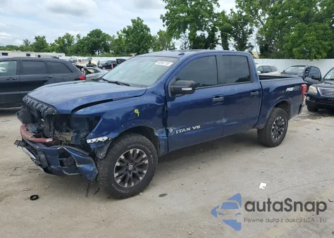2019 Nissan Titan Sv from USA, damaged, VIN 1N6AA1E52KN513121